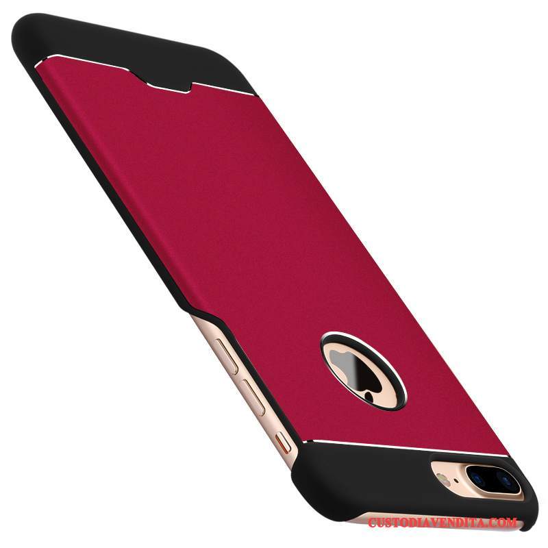 Custodia iPhone 8 Plus Rosso Tendenza, Cover iPhone 8 Plus Radiante Affari