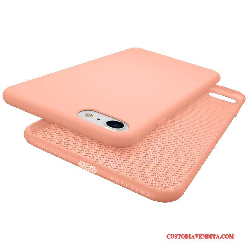 Custodia iPhone 8 Plus Silicone Blu Chiaro Morbido, Cover iPhone 8 Plus Tutto Inclusotelefono