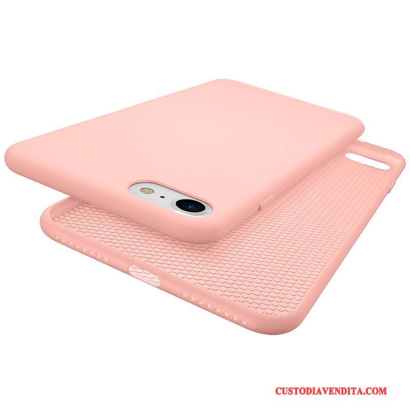 Custodia iPhone 8 Plus Silicone Blu Chiaro Morbido, Cover iPhone 8 Plus Tutto Inclusotelefono