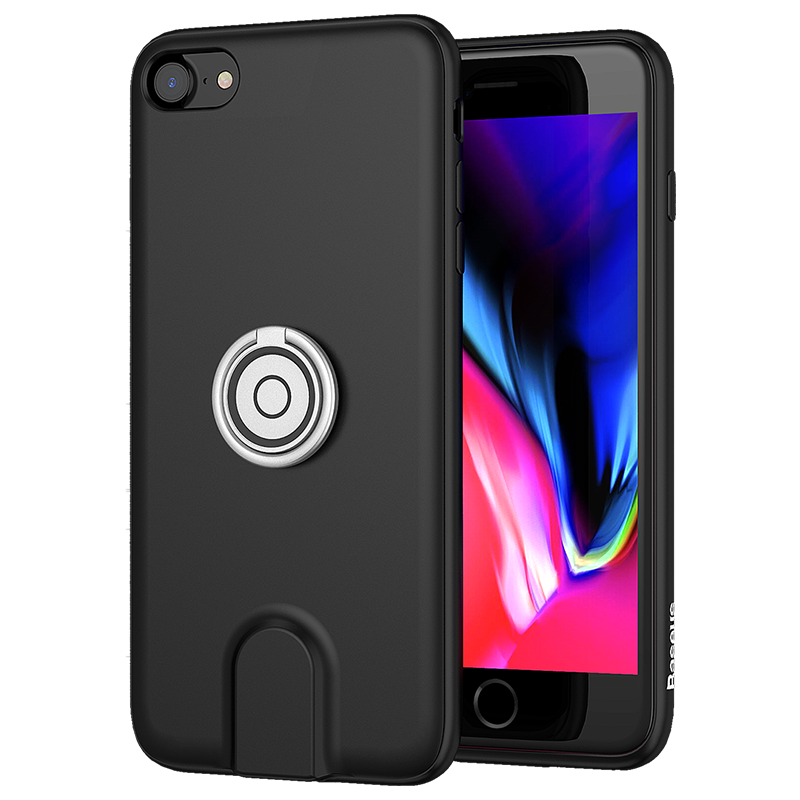 Custodia iPhone 8 Protezione Fibbiatelefono, Cover iPhone 8 Supporto Tendenza