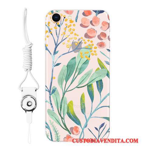 Custodia iPhone 8 Protezione Morbido Ornamenti Appesi, Cover iPhone 8 Colore Telefono Tutto Incluso