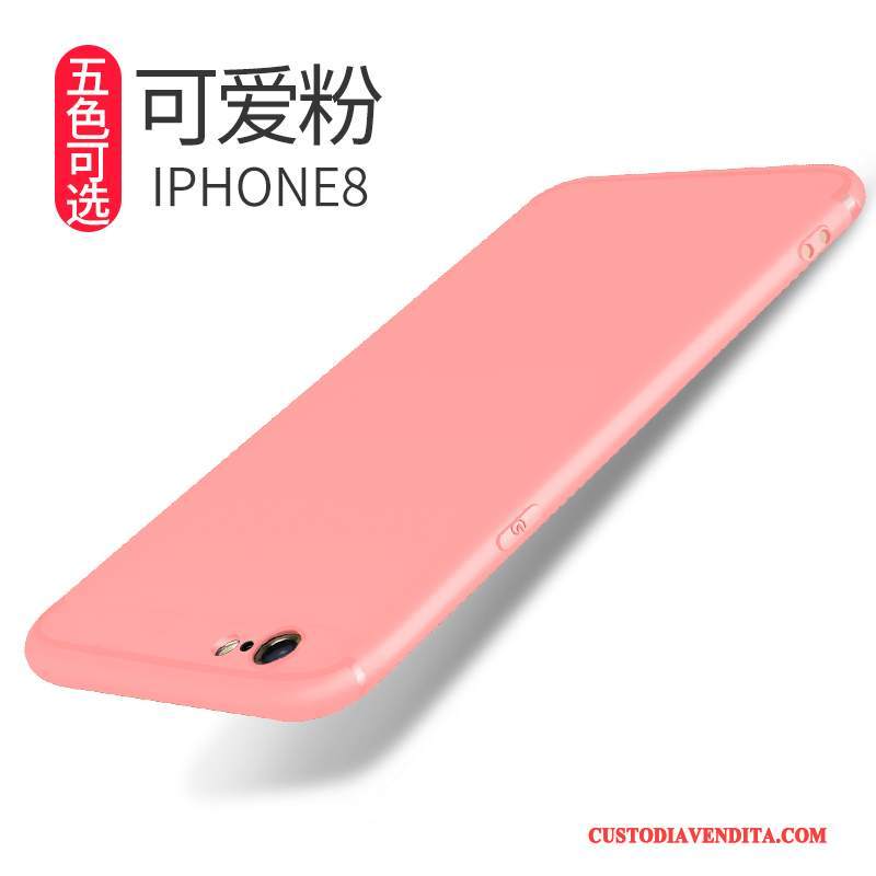 Custodia iPhone 8 Silicone Telefono Macchiati, Cover iPhone 8 Protezione Morbido Anti-caduta