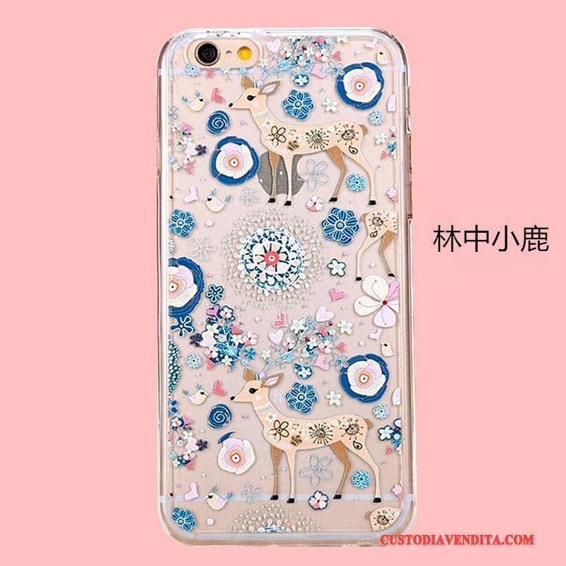 Custodia iPhone Se Colore Nuovo Borse, Cover iPhone Se Goffratura Morbidotelefono