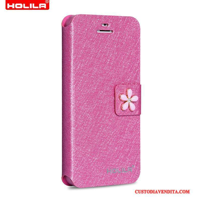 Custodia iPhone Se Pelle Rosatelefono, Cover iPhone Se Folio