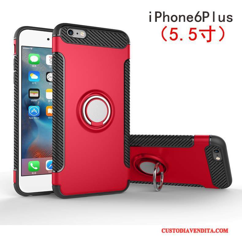 Custodia iPhone Se Protezione Ring Anti-caduta, Cover iPhone Se Creativo Oro Fibbia