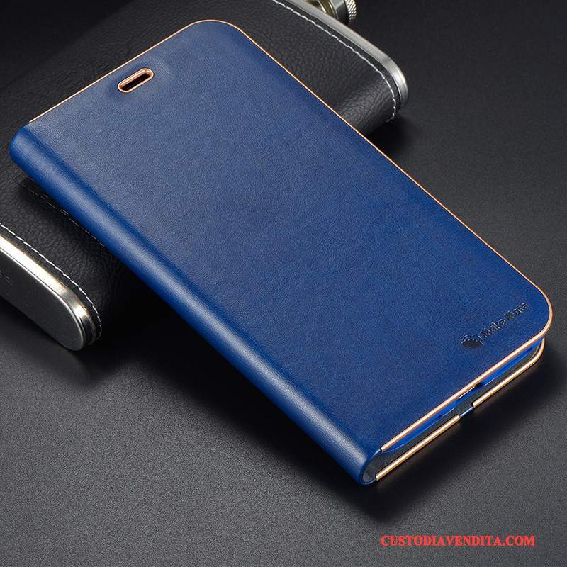 Custodia iPhone X Creativo Blutelefono, Cover iPhone X Pelle