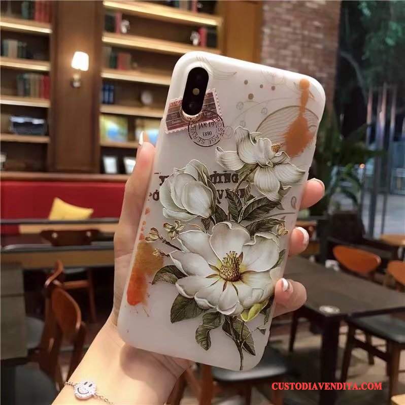 Custodia iPhone X Creativo Morbido Marchio Di Tendenza, Cover iPhone X Colore Nuovotelefono