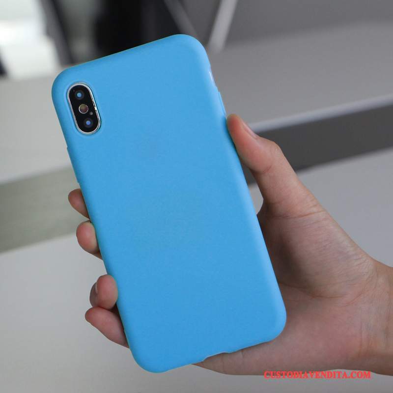 Custodia iPhone X Creativo Morbido Marchio Di Tendenza, Cover iPhone X Colore Nuovotelefono