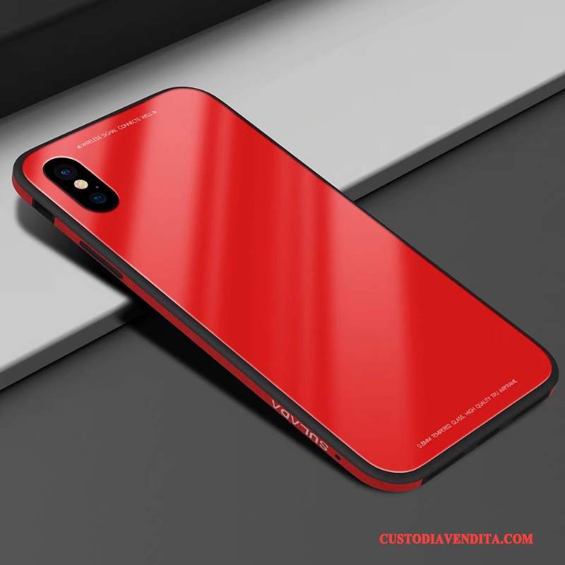 Custodia iPhone X Pelle Anti-caduta Bianco, Cover iPhone X Silicone Morbido Nuovo