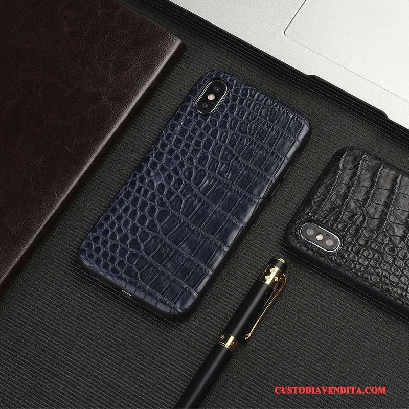 Custodia iPhone X Pelle Elegante Tutto Incluso, Cover iPhone X Telefono Anti-caduta