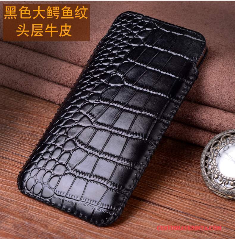 Custodia iPhone X Pelle Morbido Anti-caduta, Cover iPhone X Protezione Tutto Incluso Marrone