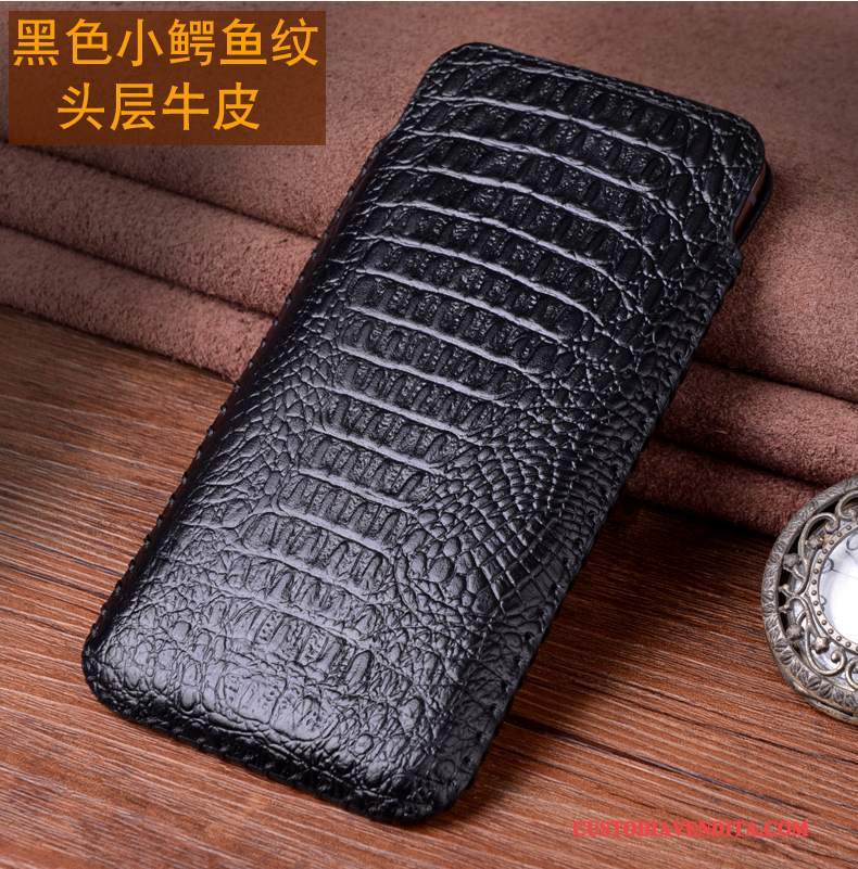 Custodia iPhone X Pelle Morbido Anti-caduta, Cover iPhone X Protezione Tutto Incluso Marrone