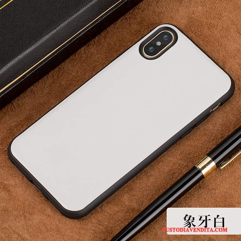 Custodia iPhone X Pelle Sottile Tutto Incluso, Cover iPhone X Protezione Radiantetelefono