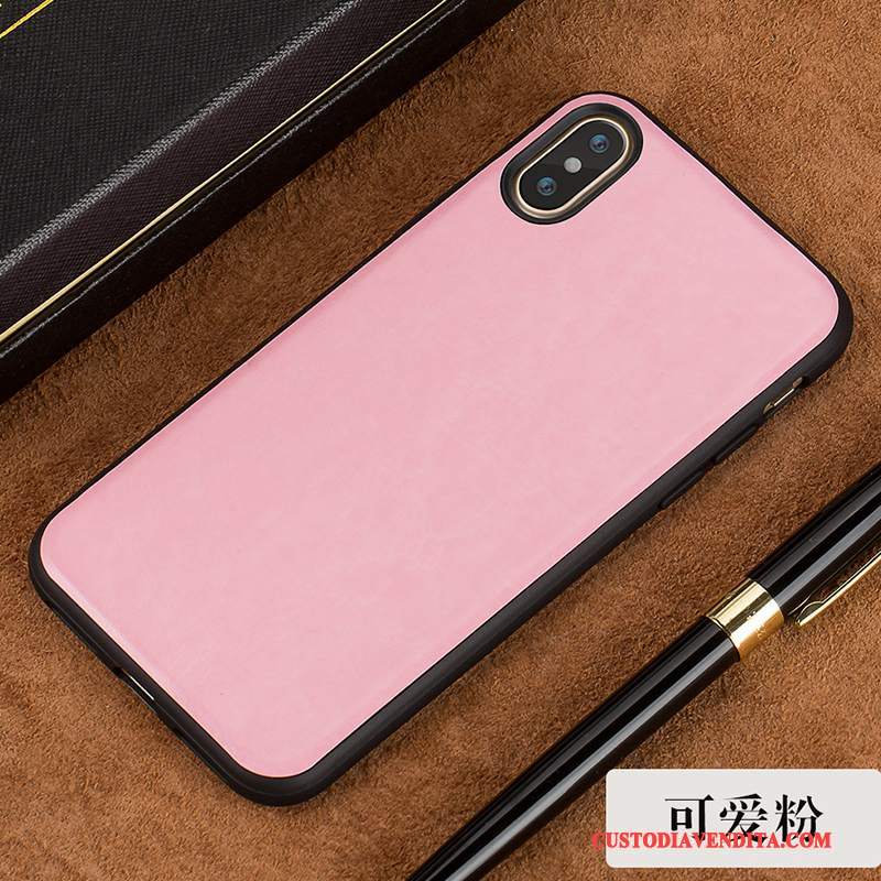 Custodia iPhone X Pelle Sottile Tutto Incluso, Cover iPhone X Protezione Radiantetelefono