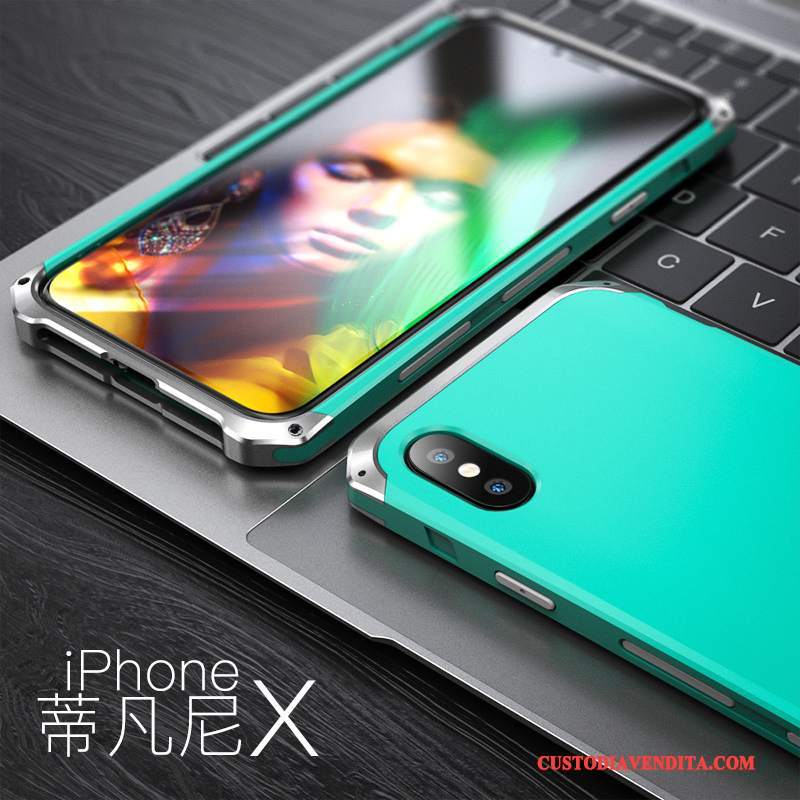 Custodia iPhone X Protezione Tutto Incluso Tendenza, Cover iPhone X Anti-cadutatelefono