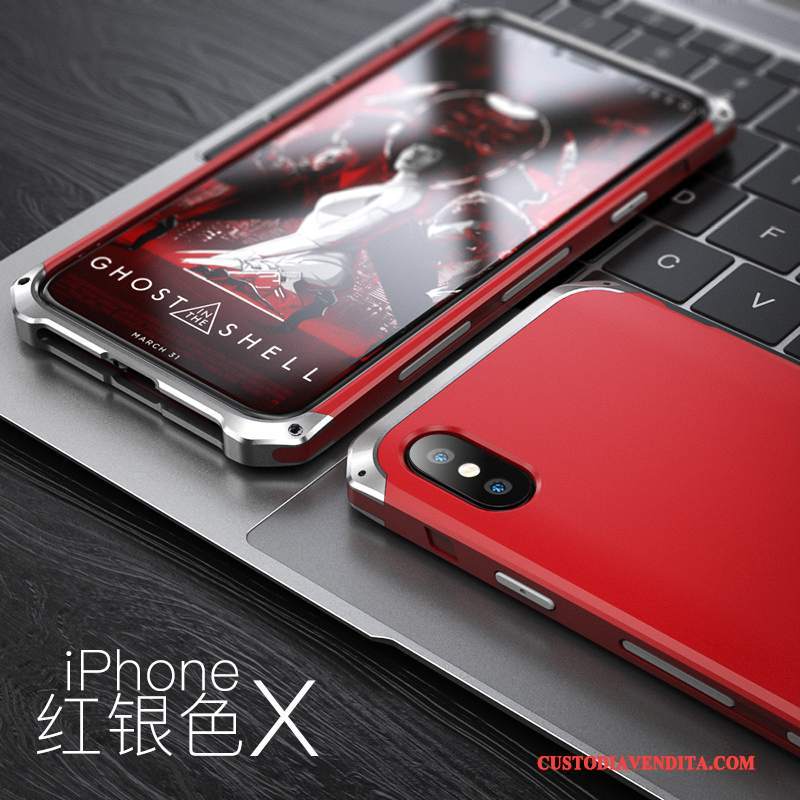 Custodia iPhone X Protezione Tutto Incluso Tendenza, Cover iPhone X Anti-cadutatelefono