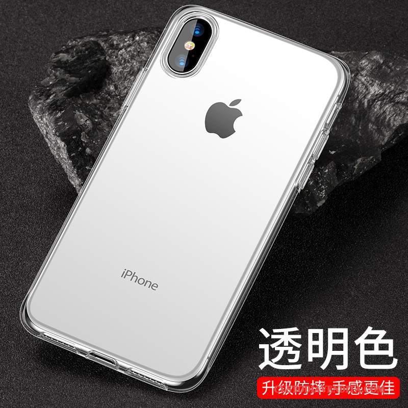 Custodia iPhone X Silicone Morbido Anti-caduta, Cover iPhone X Nuovo Sottile