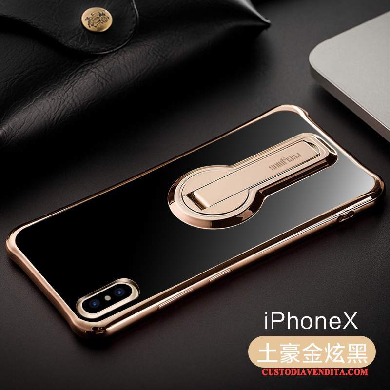 Custodia iPhone X Silicone Telefono Nuovo, Cover iPhone X Anti-caduta Supporto