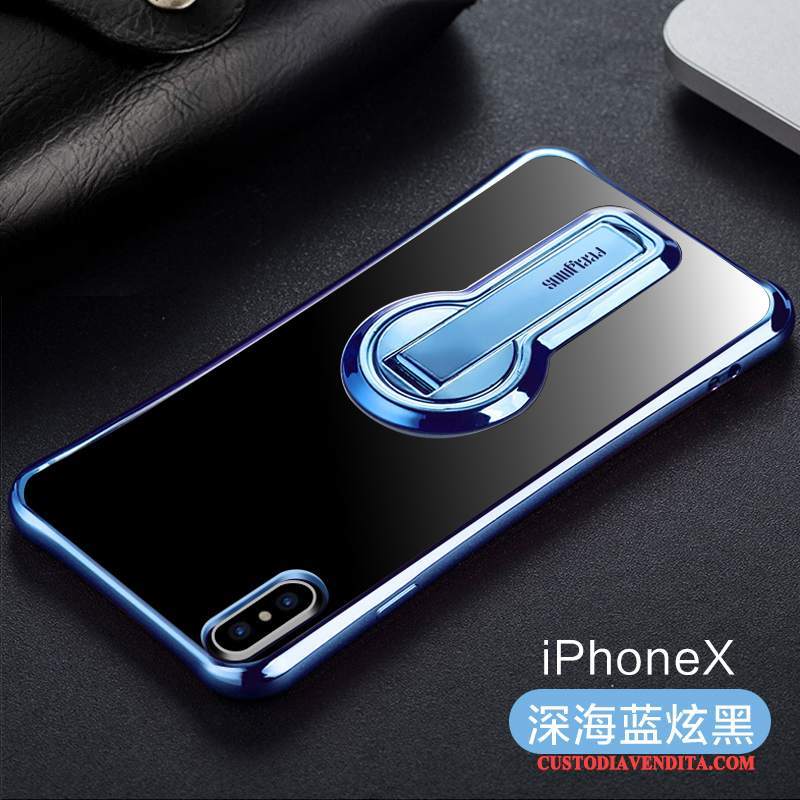 Custodia iPhone X Silicone Telefono Nuovo, Cover iPhone X Anti-caduta Supporto