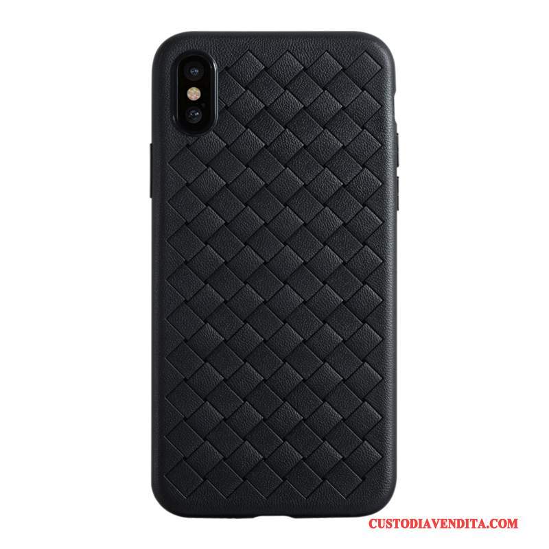 Custodia iPhone X Silicone Tutto Inclusotelefono, Cover iPhone X Pelle Affari Qualità