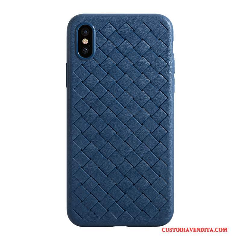 Custodia iPhone X Silicone Tutto Inclusotelefono, Cover iPhone X Pelle Affari Qualità