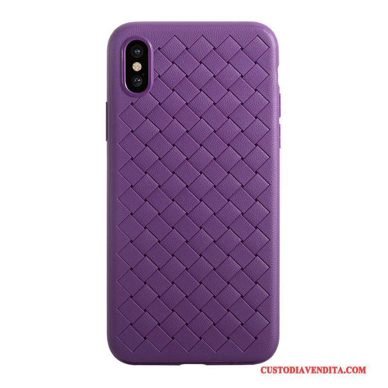 Custodia iPhone X Silicone Tutto Inclusotelefono, Cover iPhone X Pelle Affari Qualità