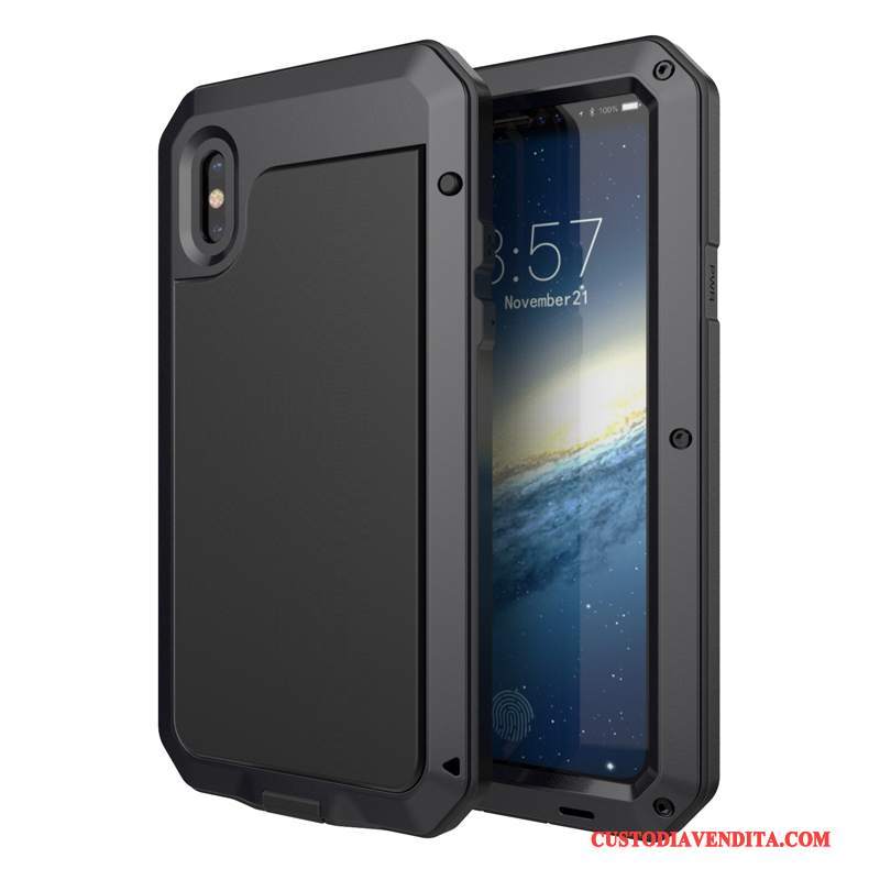 Custodia iPhone X Sottiletelefono, Cover iPhone X Tendenza Difficile