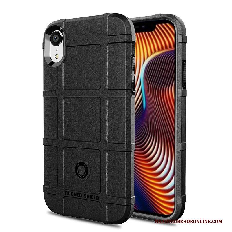 Custodia iPhone Xr Creativo Tutto Incluso Morbido, Cover iPhone Xr Silicone Anti-caduta Marchio Di Tendenza