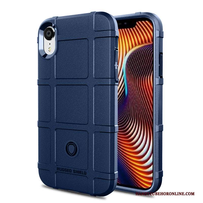 Custodia iPhone Xr Creativo Tutto Incluso Morbido, Cover iPhone Xr Silicone Anti-caduta Marchio Di Tendenza