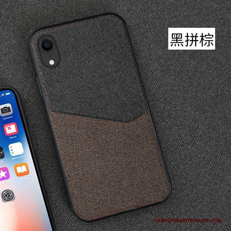 Custodia iPhone Xr Protezione Telefono Lusso, Cover iPhone Xr Supporto Magnetico