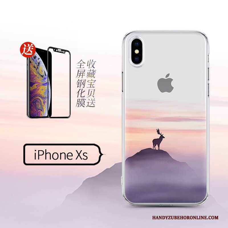 Custodia iPhone Xs Creativo Gasbag Bianco, Cover iPhone Xs Di Personalità Tendenza