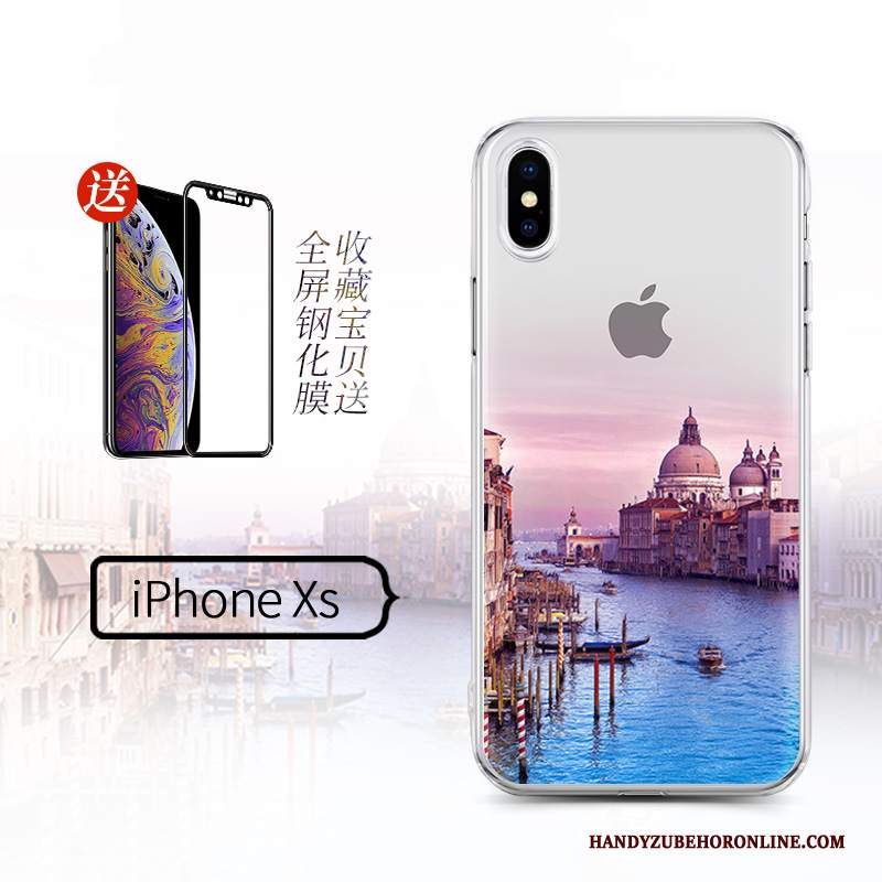 Custodia iPhone Xs Creativo Gasbag Bianco, Cover iPhone Xs Di Personalità Tendenza