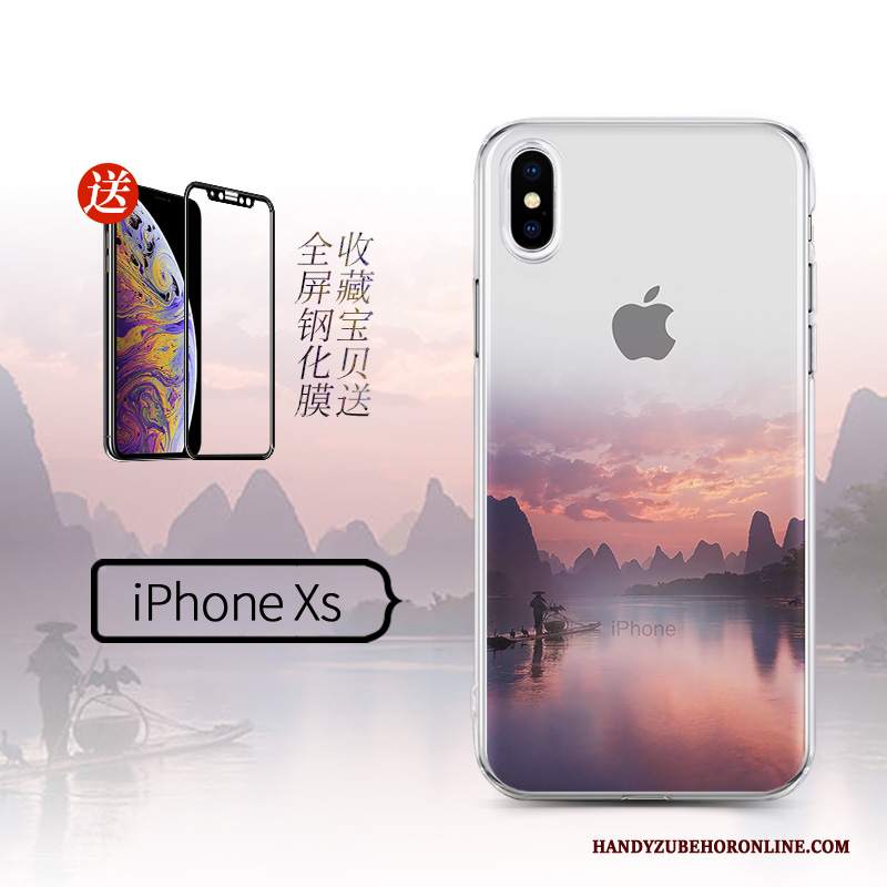 Custodia iPhone Xs Creativo Gasbag Bianco, Cover iPhone Xs Di Personalità Tendenza