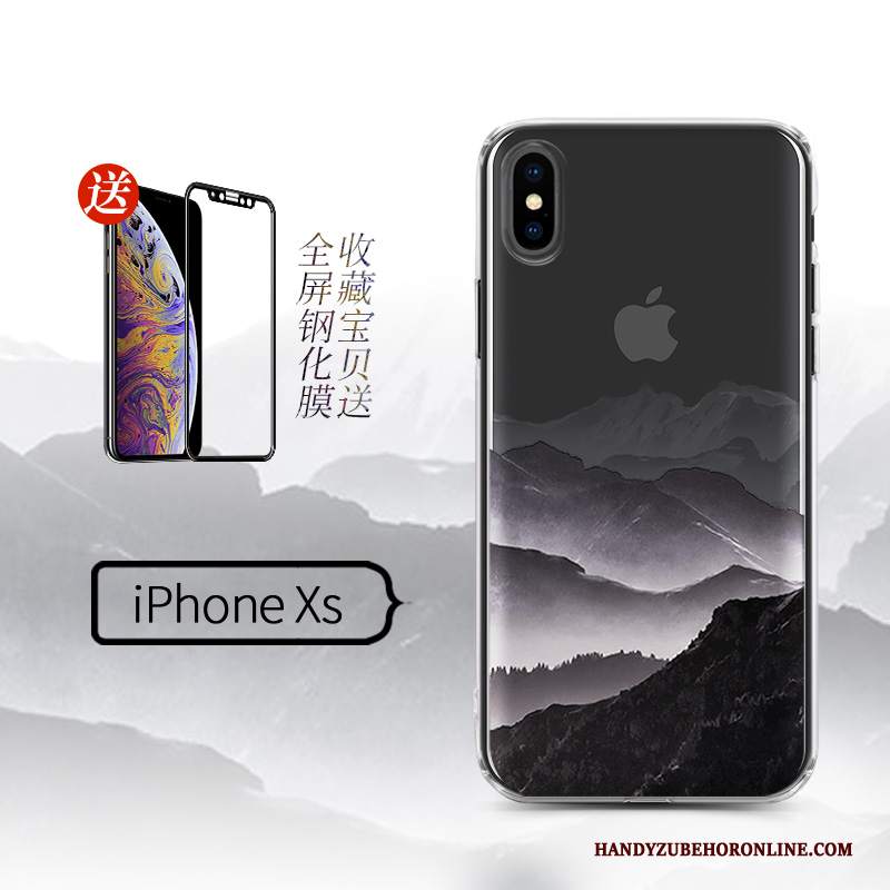 Custodia iPhone Xs Creativo Gasbag Bianco, Cover iPhone Xs Di Personalità Tendenza