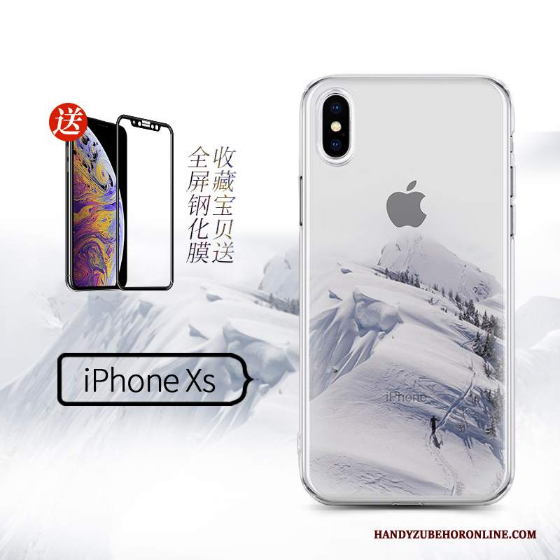 Custodia iPhone Xs Creativo Gasbag Bianco, Cover iPhone Xs Di Personalità Tendenza