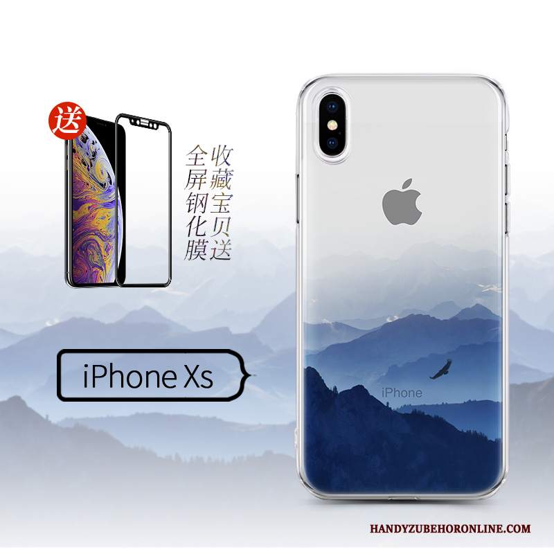 Custodia iPhone Xs Creativo Gasbag Bianco, Cover iPhone Xs Di Personalità Tendenza