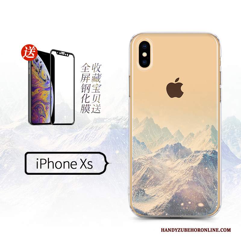 Custodia iPhone Xs Creativo Gasbag Bianco, Cover iPhone Xs Di Personalità Tendenza