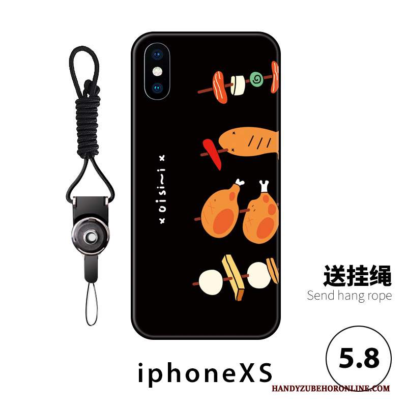 Custodia iPhone Xs Goffratura Di Personalità Macchiati, Cover iPhone Xs Creativo Telefono Nuovo