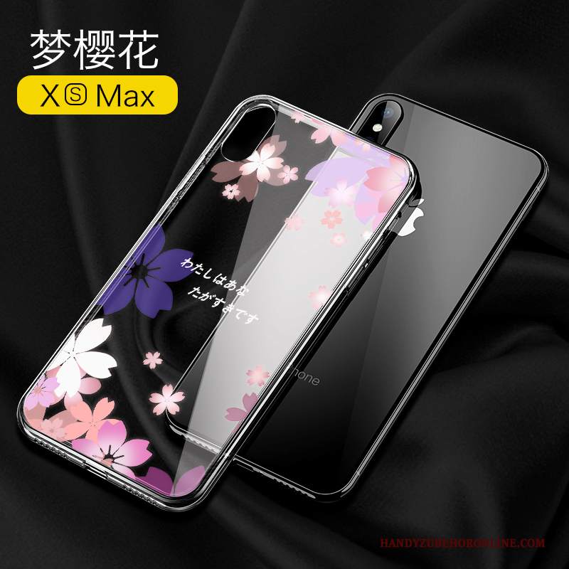 Custodia iPhone Xs Max Creativo Nuovotelefono, Cover iPhone Xs Max Marchio Di Tendenza Di Personalità