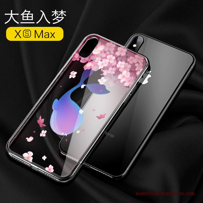 Custodia iPhone Xs Max Creativo Nuovotelefono, Cover iPhone Xs Max Marchio Di Tendenza Di Personalità