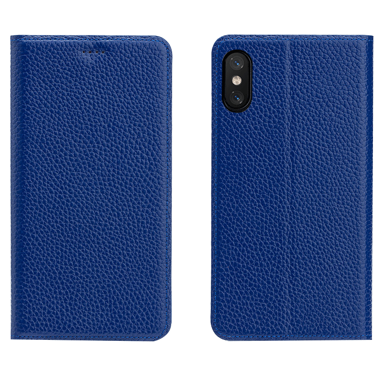 Custodia iPhone Xs Max Protezione Nuovo Modello Coccodrillo, Cover iPhone Xs Max Pelle Telefono Tutto Incluso