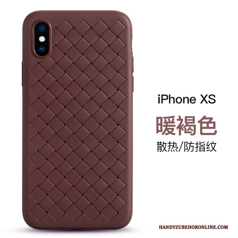 Custodia iPhone Xs Pelle Qualità Affari, Cover iPhone Xs Protezione Modellotelefono