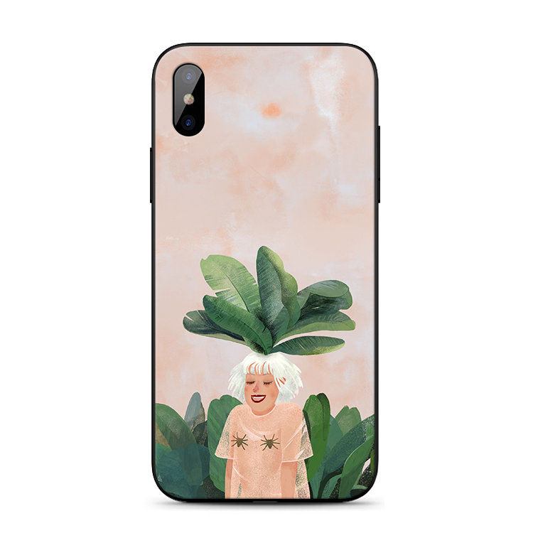 Custodia iPhone Xs Silicone Morbido Fresco, Cover iPhone Xs Protezione Piccola Semplici