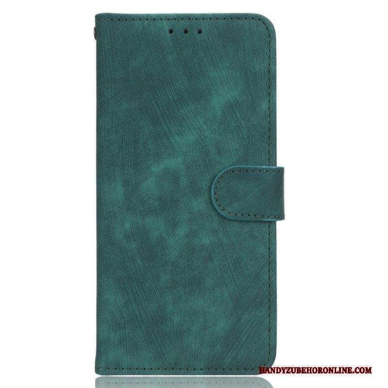 Custodia in pelle Huawei P60 Pro Rfid Classico Con Cordino