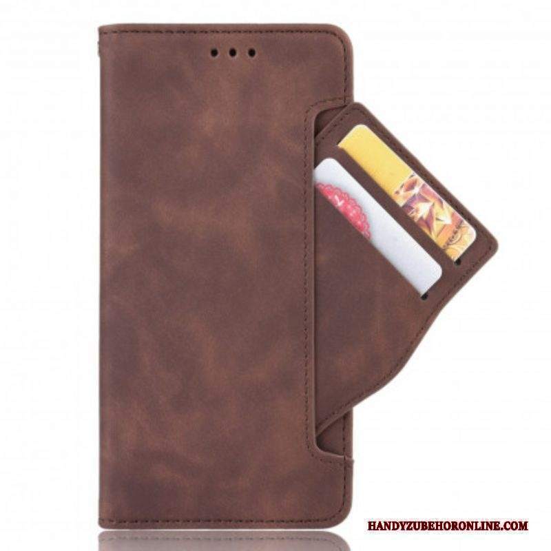 Custodia in pelle Moto G100 Classe Premier Multi-carta