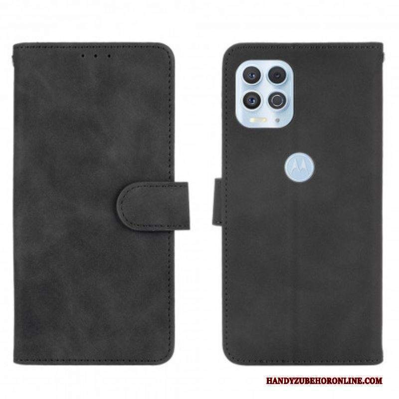 Custodia in pelle Moto G100 Tocco Di Pelle