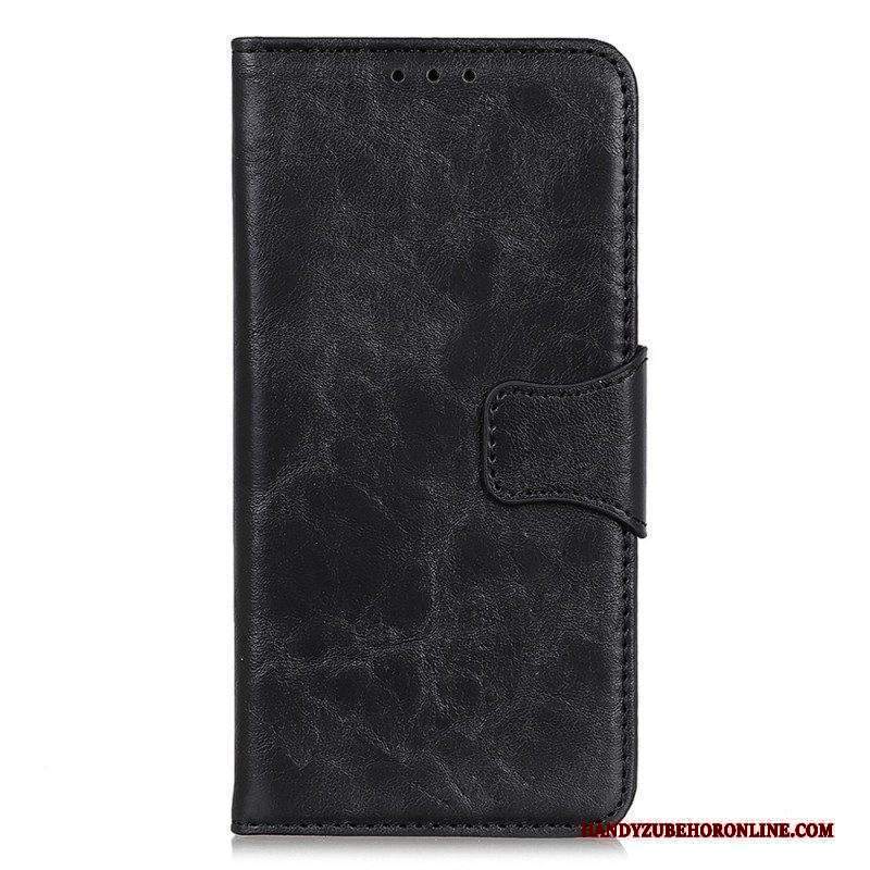 Custodia in pelle Motorola Edge 40 Pro Chiusura Magnetica Reversibile