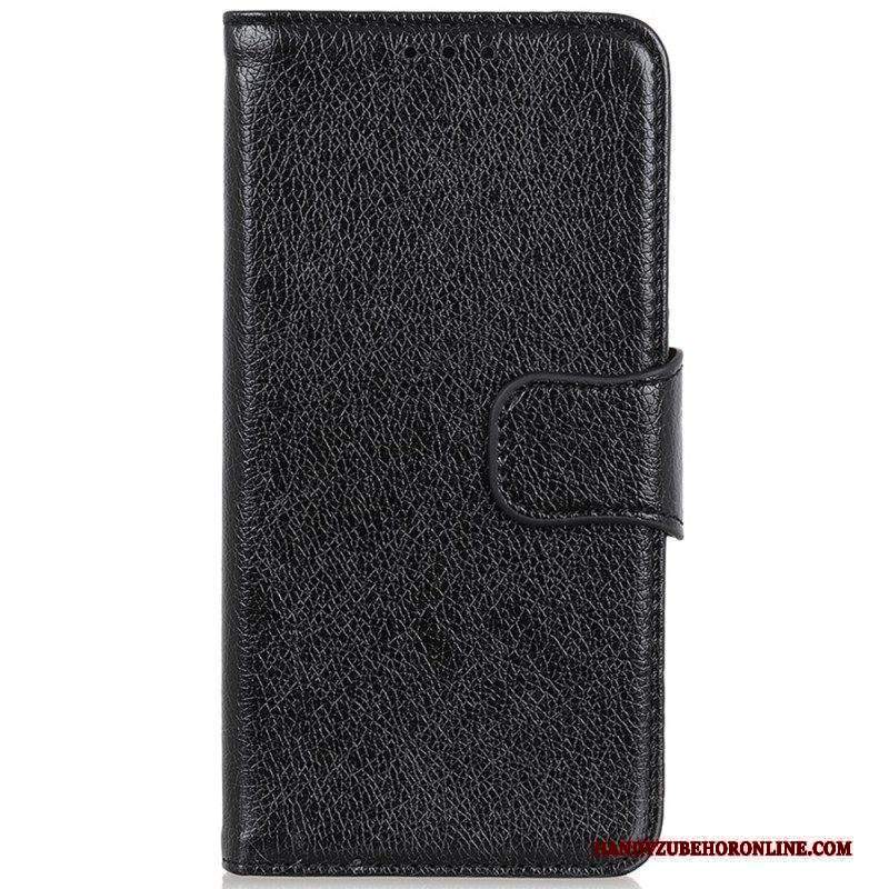 Custodia in pelle Motorola Edge 40 Pro Crosta Di Nappa