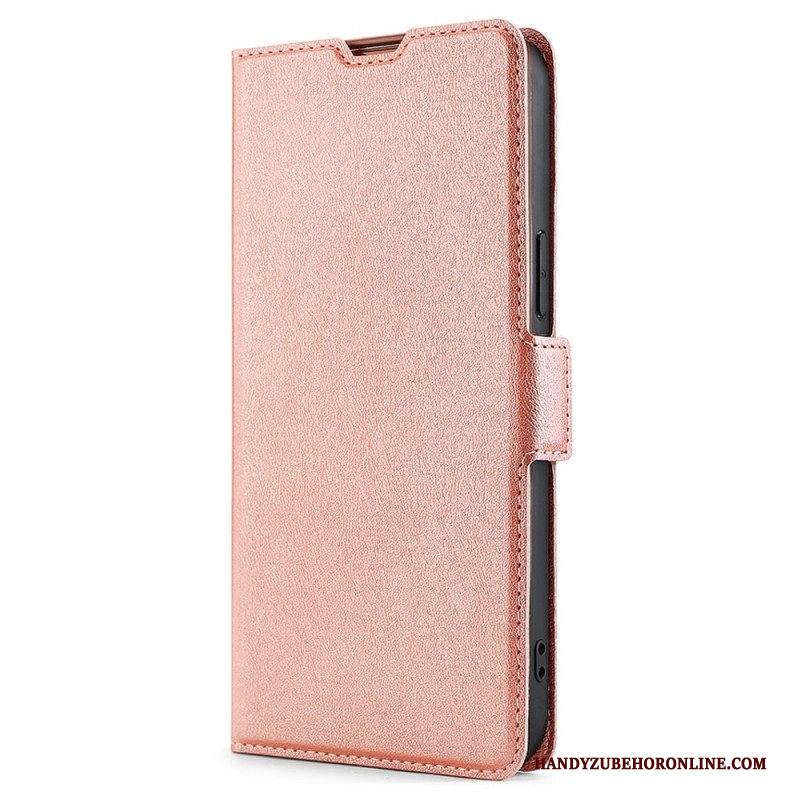 Custodia in pelle Samsung Galaxy A13 5G / A04s Folio Cover Design A Doppia Patta