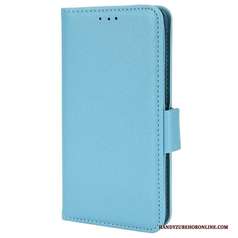 Custodia in pelle Samsung Galaxy A51 5G Folio Cover Flap Doppio Nuovi Colori